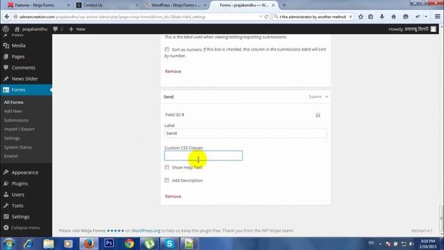 How To Ues Ninja Contact Form Wordpress Plugin Bangla Tutorial смотреть онлайн
