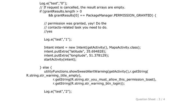 Android : How to check permission in fragment смотреть онлайн