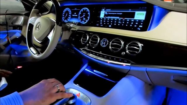 Mercedes W222 / Maybah X222 - BGT-MNS42 - управление штатным Touch Pad смотреть онлайн