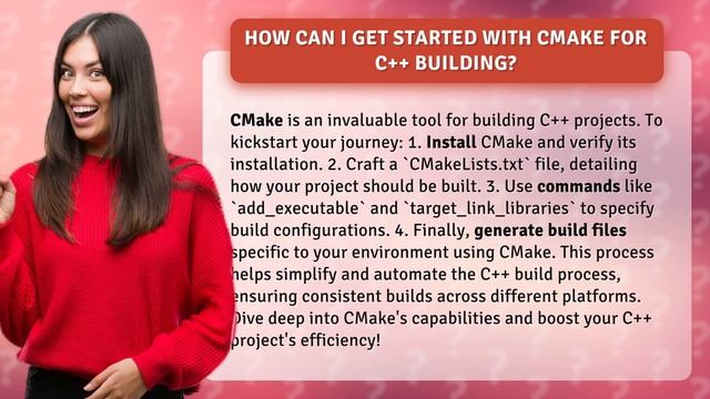 How Can I Get Started with CMake for C++ Building? смотреть онлайн