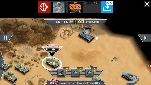 Deadly Desert 1943 | Tank Trouble смотреть онлайн