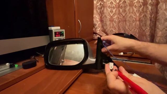 Проверка работоспособности бокового зеркала Тойота камри XV40 смотреть онлайн