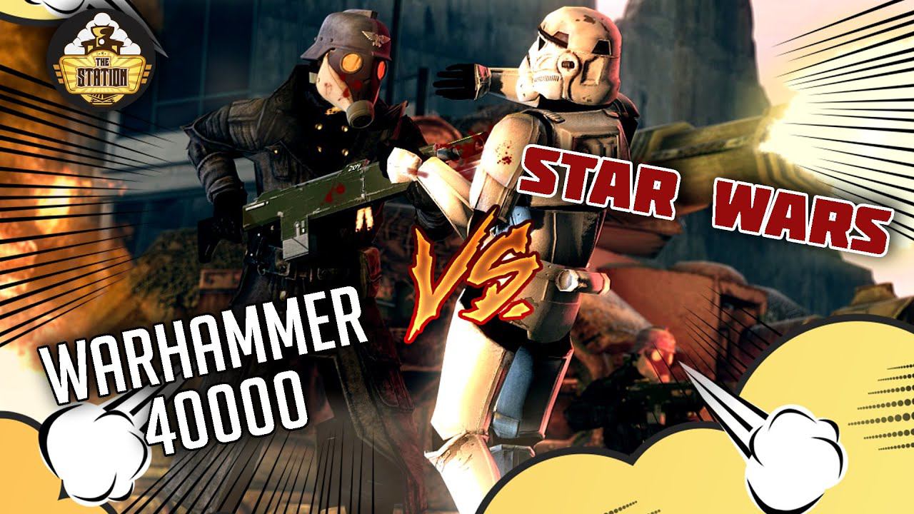 Warhammer 40k против Star Wars | Battlereport | Warhammer 40000