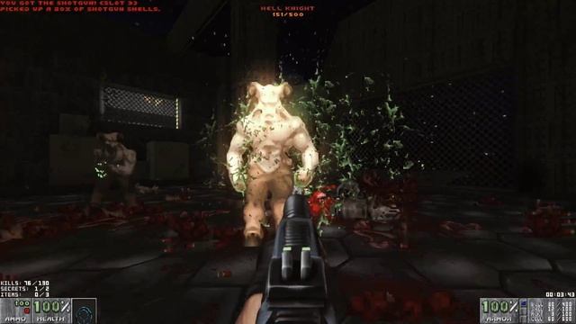 Brutal Doom Platinum 2.0 - Scythe X: Map08 | 4K/60 смотреть онлайн