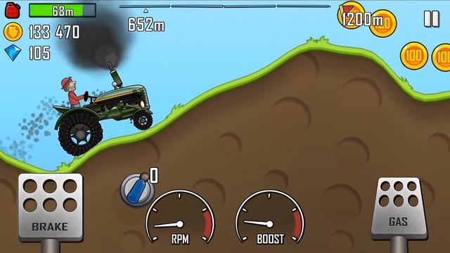 Hill Climb Racing - Геймплей Прохождение Часть 4 смотреть онлайн