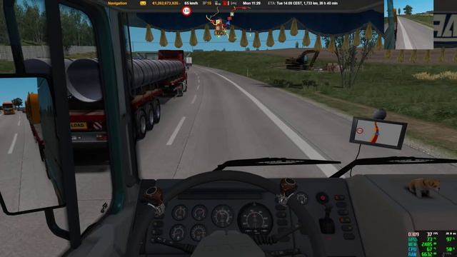 ETS2 1.34 Test drive Daf 95 ATI by XBS смотреть онлайн
