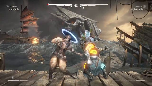 Chip Damage Into Sun Ray Brutality (Mortal Kombat XL) смотреть онлайн