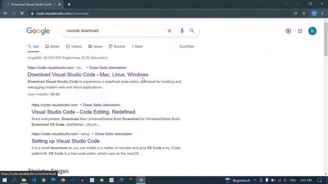 Python Tutorial | Installation von Python & VSCode смотреть онлайн