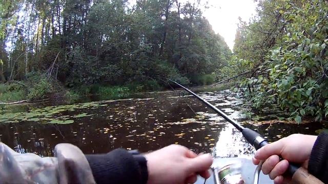 Щуки на самоловки. Даже подсак не выдержал рыбу))) смотреть онлайн