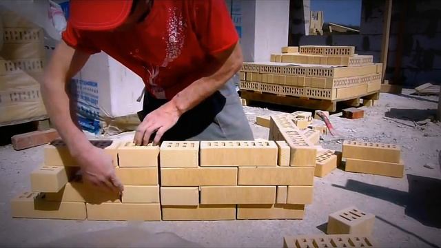 Пилястра, кирпичная кладка своими руками ?В Контакте - ссылка ниже ? смотреть онлайн