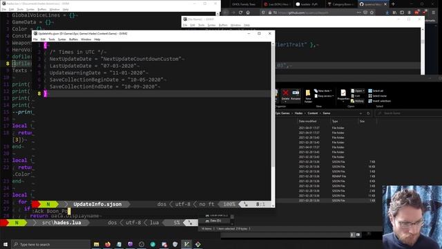 Lua; Hades boon data extraction смотреть онлайн