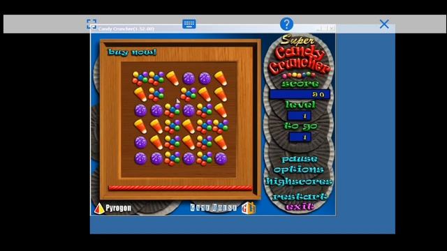 Game Candy Cruncher, Exagear Windows Emulator Android/Offline. (Mini Game PC) смотреть онлайн