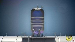 Принцип работы деаэратора 3D модель