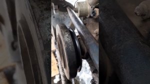 как снять шкив на коленвале 421 двигатель