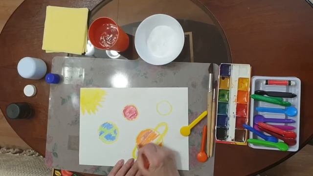 Мастер-класс "Волшебный космос" смотреть онлайн