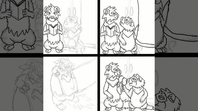 [Monty and Meeko Speedpaint Comic] - 02 Toes смотреть онлайн