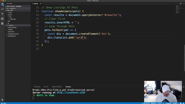 Build A Pet Find App | JS, Parcel, Babel, Fetch-JSONP смотреть онлайн