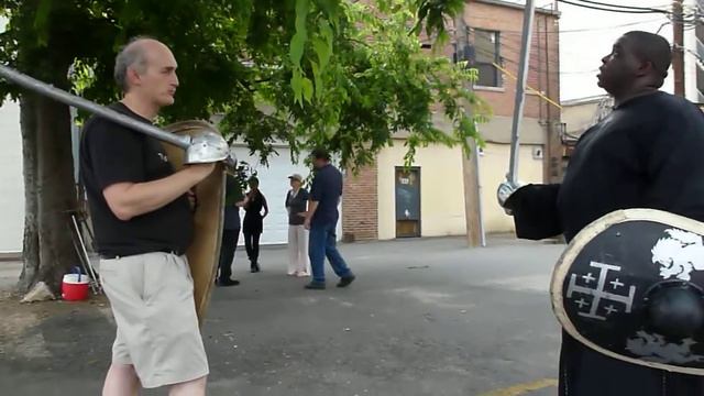 Sir Martin's how to beat Tally clinic SCA Fighter Practice Small Grey Bear Glenan Abhann 6.2.14 смотреть онлайн