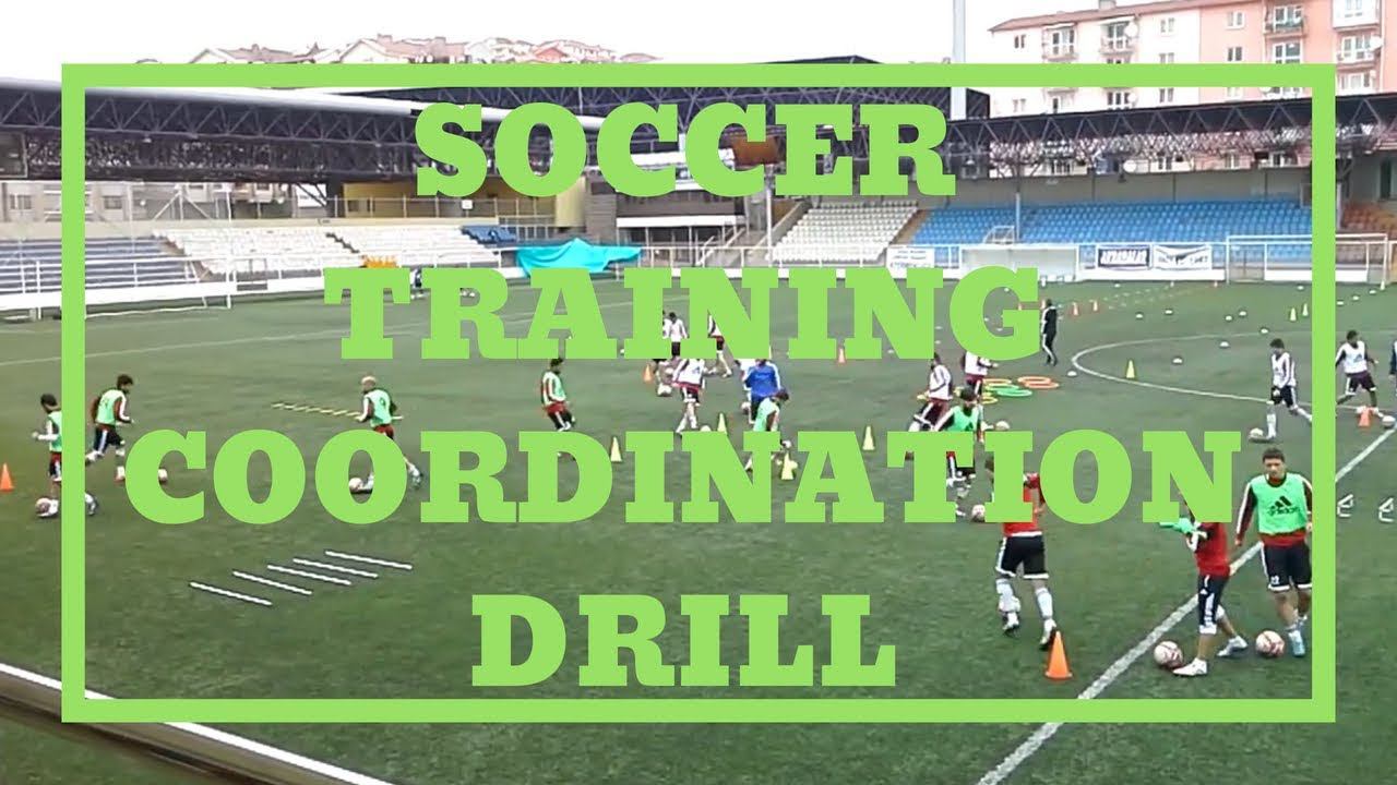 Soccer football coordination drill смотреть онлайн