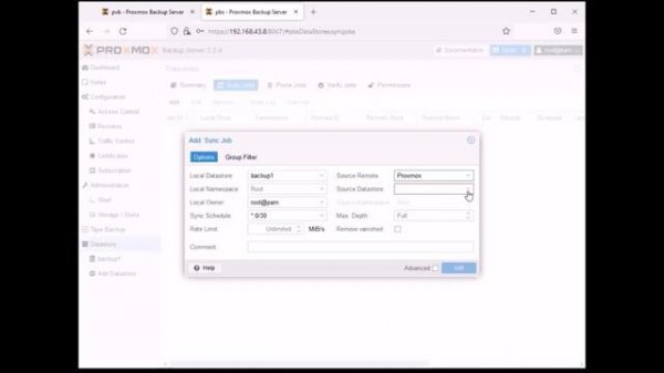 Proxmox Backup Server on debian 11 Bullseye / Install + Tutorial