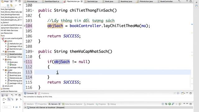[Stanford]Học java web nâng cao: Cấu hình và làm việc với struts 2 - P3 смотреть онлайн