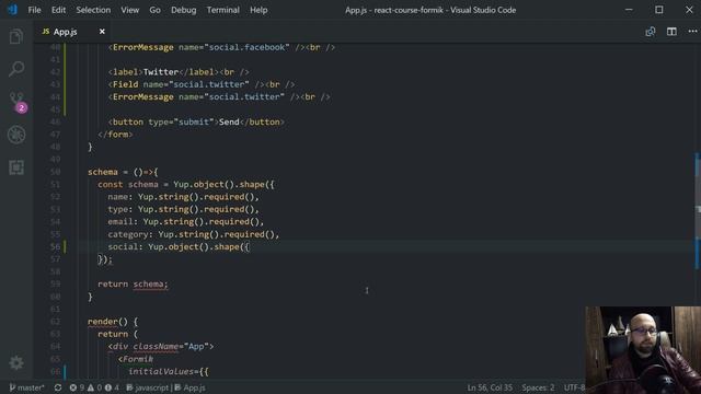 029 - ReactJS بالعربية - Formik - Nested Objects смотреть онлайн