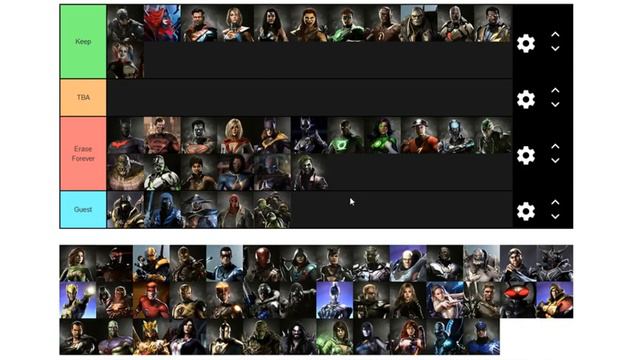 Injustice | Roster Duster смотреть онлайн
