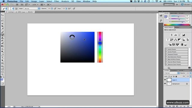 Photoshop CS5 - HUD Color Picker смотреть онлайн