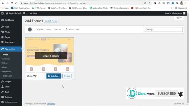 OceanWP | How To Install OceanWP Theme In WordPress | OceanWP Theme смотреть онлайн