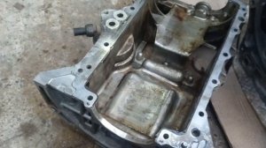 Как снять поддон у Hyundai I30 или дрыгателя G4fc