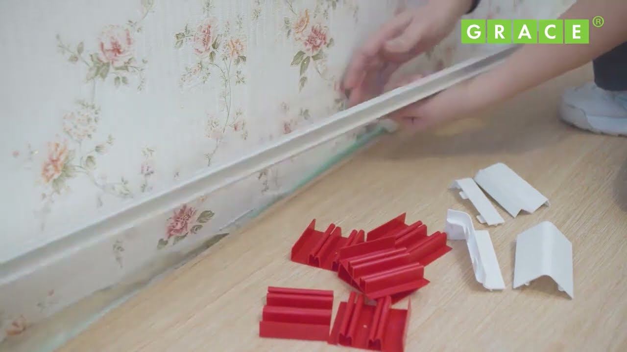 Монтаж плинтуса AQUA 20 смотреть онлайн