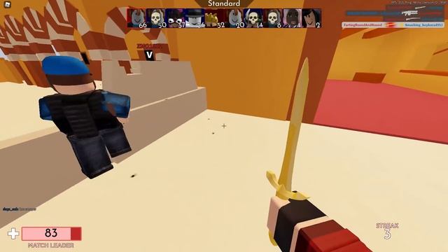 When you get Broken STANDARD Server and BRUH thing happens In Arsenal Roblox! смотреть онлайн