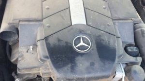 Работа двигателя Mercedes Benz M113 5.0