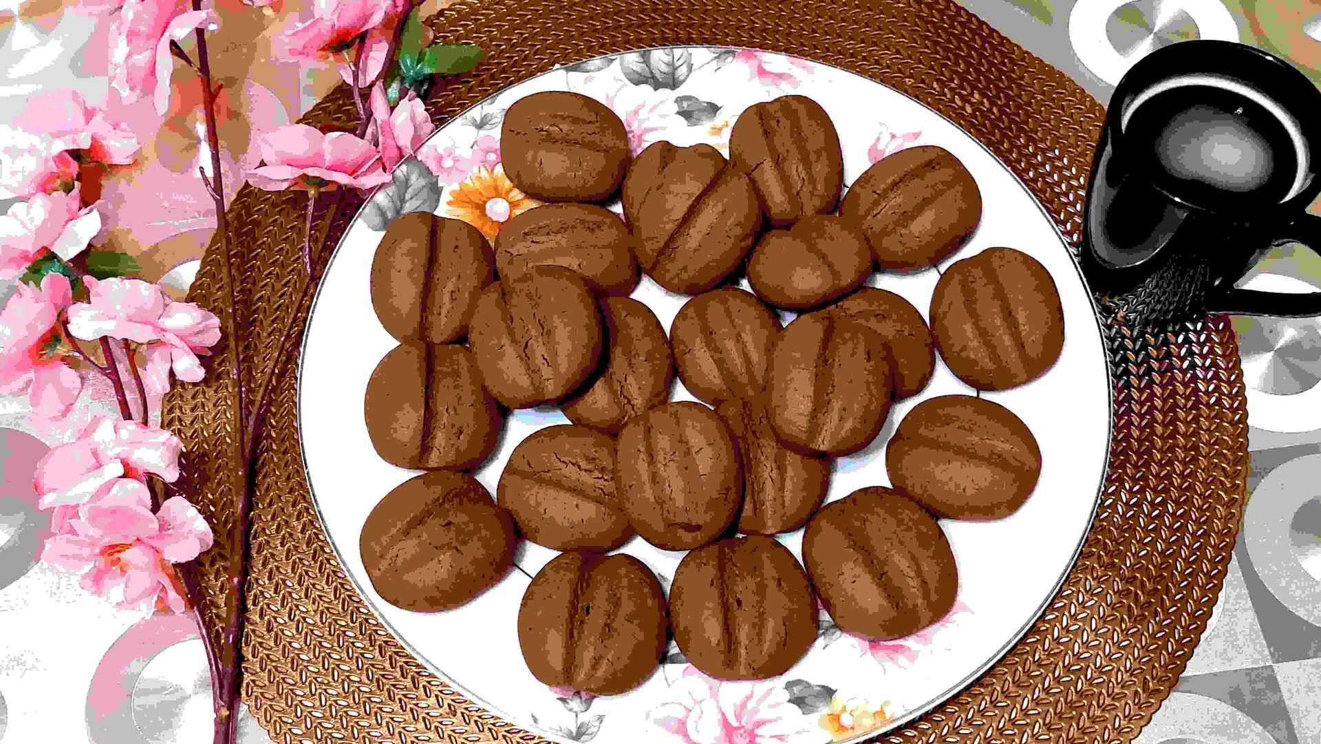 ПЕЧЕНЬЕ,, КОФЕЙНЫЕ ЗЁРНА,,С ЯРКИМ ВКУСОМ КОФЕ И ШОКОЛАДА смотреть онлайн