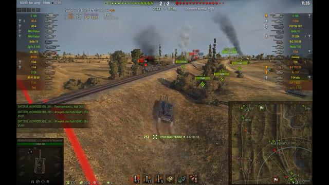 ЛБЗ ЛТ 15 на Т 55А Черный бульдог смотреть онлайн