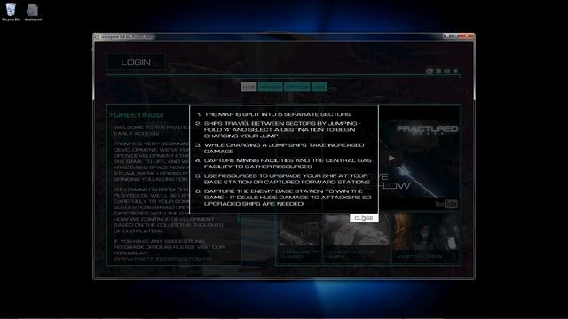 Fractured Space Main Menu Bug смотреть онлайн