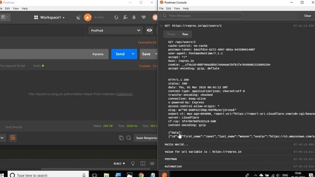 POSTMAN BEGINNER TUTORIAL 11 ? How to DEBUG смотреть онлайн