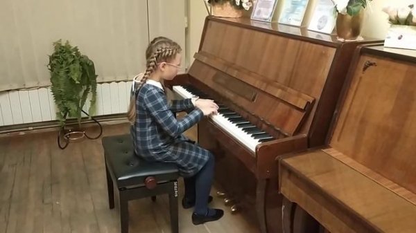 И.Иордан Охота за бабочкой исполняет Морозова Варвара ДШИ им.М.А.Балакирева