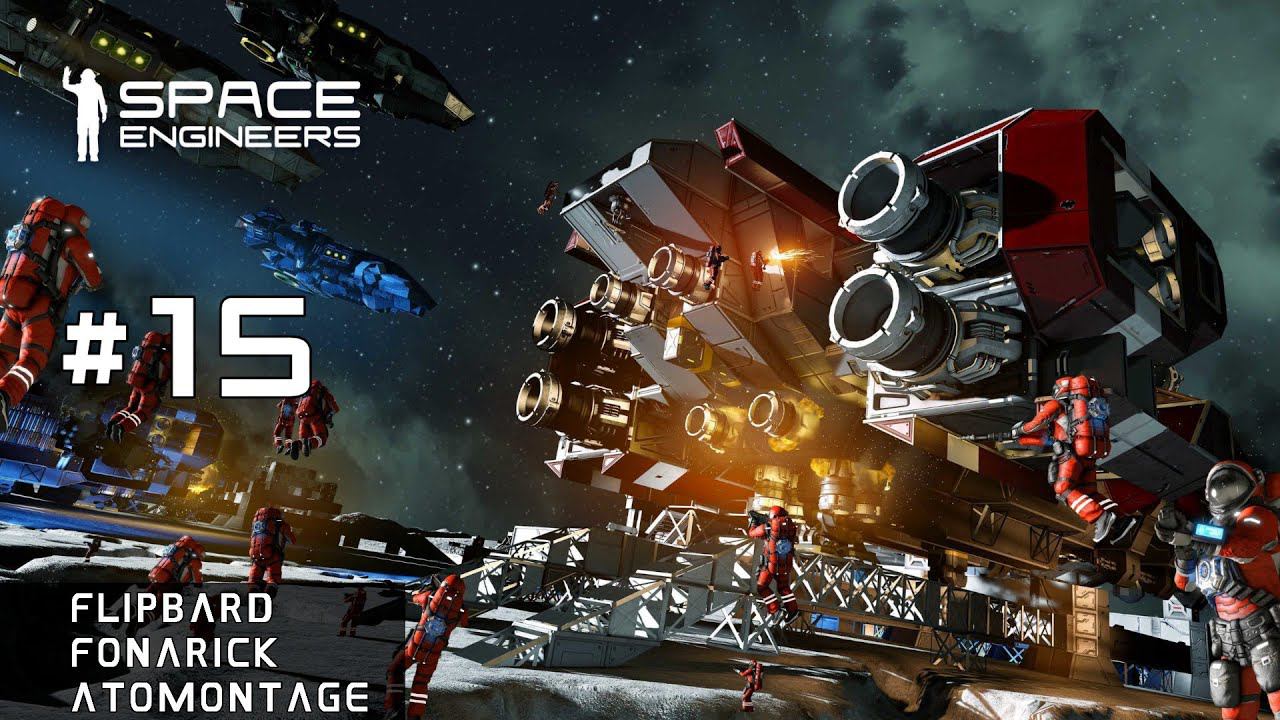 Space Engineers, кооператив #15 смотреть онлайн