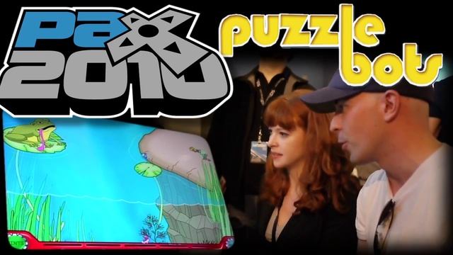 Puzzle Bots! - PAX 2010 - Video Games AWESOME! смотреть онлайн