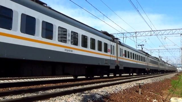 Электропоезд ЭП2Д-0073 сообщением "Икша - Голицыно" (МЦД-1) смотреть онлайн