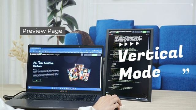 How to Connect Second Monitor for Laptop- M141E 14-inch 16:10 Portable Monitor｜GeChic смотреть онлайн