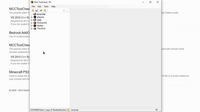 [Broken] How to RESET NETHER, PRUNE END AND RESET CHUNKS in MCBE (Win 10 Only) using MCC ToolChest смотреть онлайн