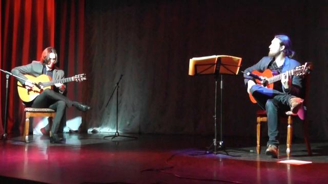 Константин Ушаков (слева) и Денис Крюков 1.