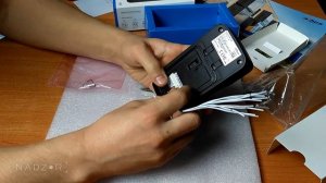 Вызывная панель домофона c Wi-Fi Dahua DH-VTO2111D-WP - распаковка и демонстрация работы