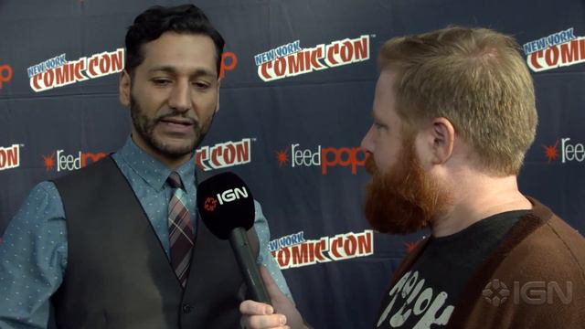 The Expanse - Cas Anvar Interview - NYCC 2015 смотреть онлайн