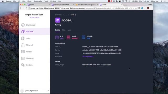 DataStax on Mesosphere DCOS Demo смотреть онлайн