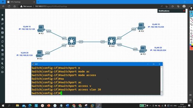 How To Remove and Add VLANs on Trunk Link | Layer-2 Switching смотреть онлайн
