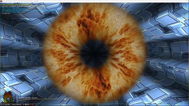 Стресс Тест/StressTest HIS Radeon HD 7770 (R7 250X) FurMark смотреть онлайн
