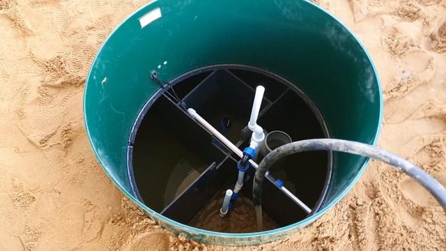 Монтаж септика Евролос био 4+ вместо старого из колец. смотреть онлайн